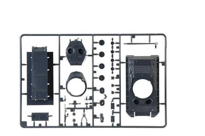 Model Kit tank 25772 - M4A3E8 Sherman "Fury" (1:56)