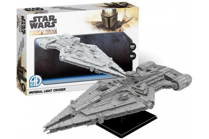 3D Puzzle REVELL 00325 - The Mandalorian: IMPERIAL LIGHT CRUISER™ (1:492)