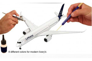 Sada barev Aqua Color 36203 - Modern Airliner (8 x 17ml)