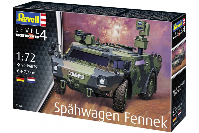 Plastic ModelKit military 03356 - Spähwagen Fennek (1:72)