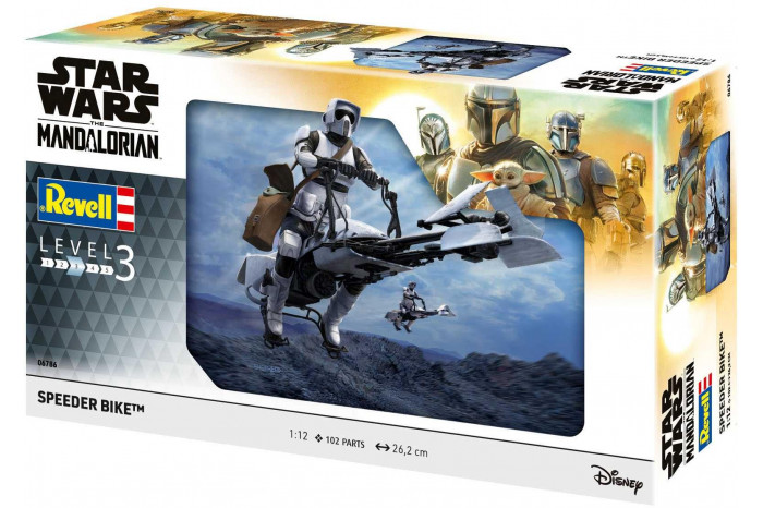 Plastic ModelKit SW 06786 - Speeder Bike (1:12)