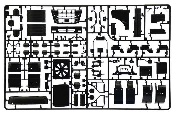 Model Kit truck 3962 - Volvo FH low roof (1:24)