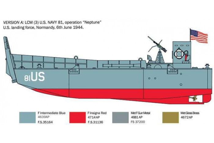 Model Kit loď 6755 - LCM3 (1:35)
