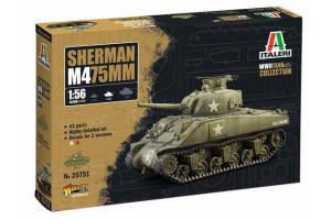 Model Kit tank 25751 - M4 Sherman 75mm (1:56)