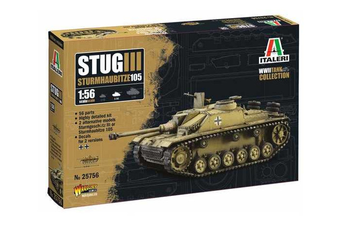 Model Kit military 25756 - Sd. Kfz. 142/1 Sturmgeschütz III (1:56)