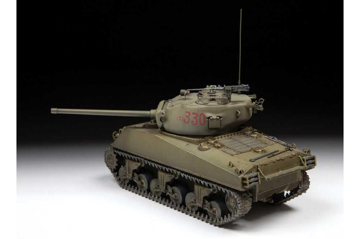 Model Kit tank 3645 - M4A2(76)W "SHERMAN" (1:35)