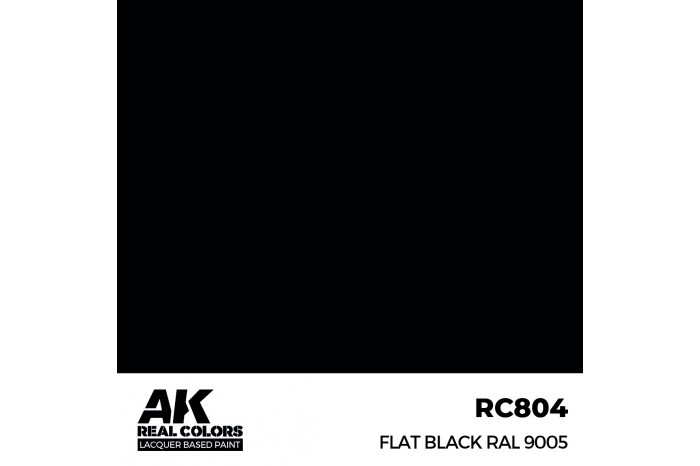 Flat Black RAL 9005 - RC804