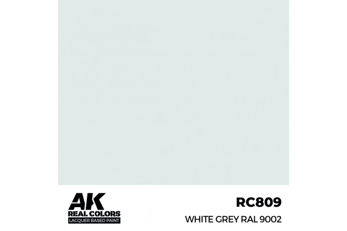 White Grey RAL 9002 - RC809