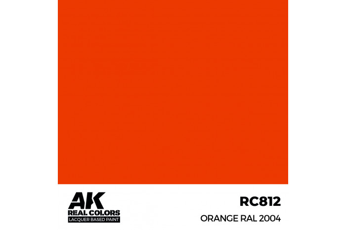 Orange RAL 2004 - RC812