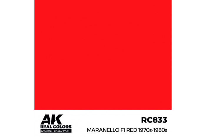 Maranello F1 Red 1970s-1980s - RC833
