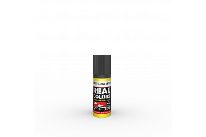 French F1 Yellow 1970s-1980s - RC841