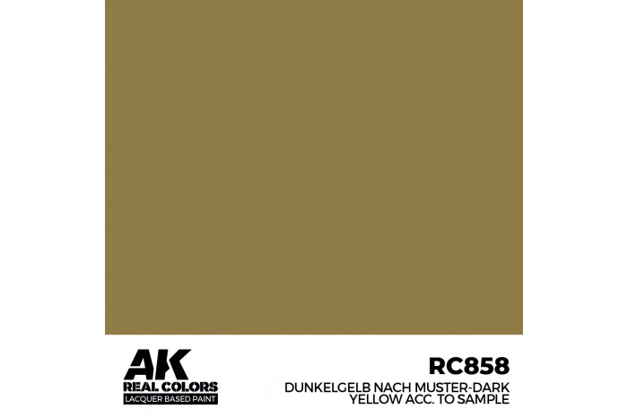 Dunkelgelb Nach Muster-Dark Yellow acc. to Sample - RC858