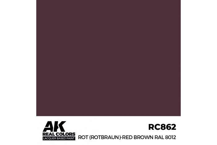 Rot (Rotbraun)-Red Brown RAL 8012 - RC862