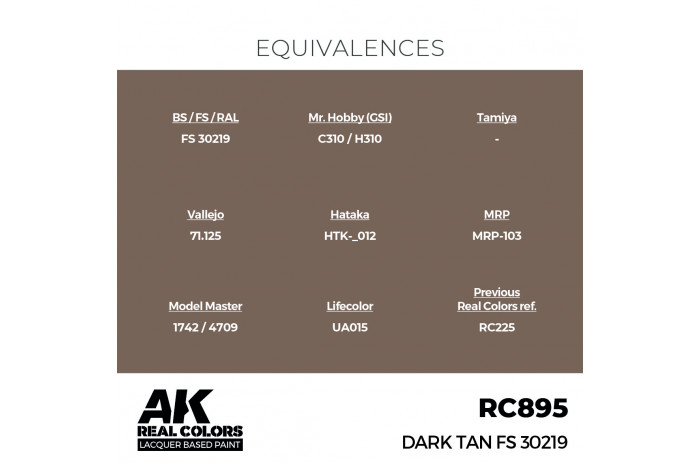 Dark Tan FS 30219 - RC895