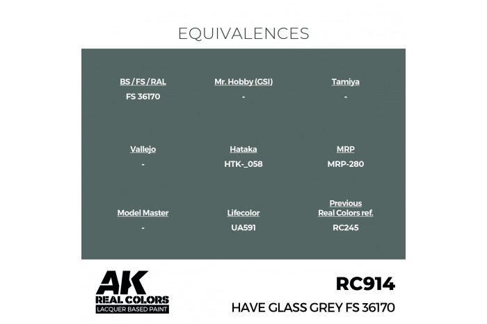 Have Glass Grey FS 36170 - RC914