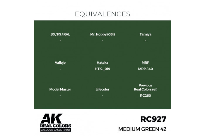 Medium Green 42 - RC927