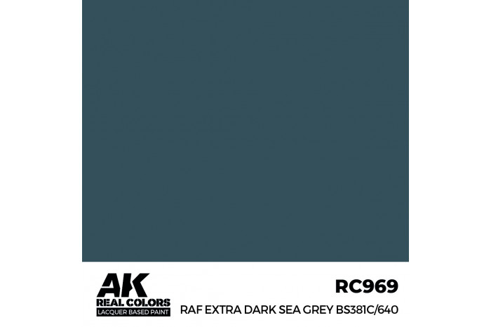 RAF Extra Dark Sea Grey BS381C/640 - RC969