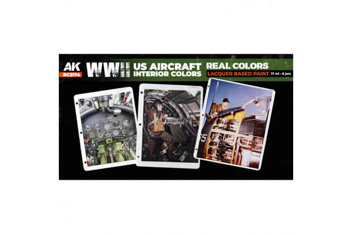 WWII US Aircraft Interior Colors SET - RCS114
