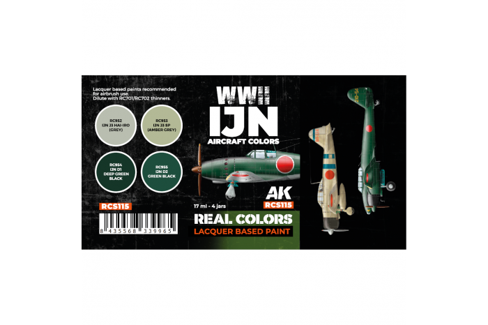 WWII IJN Aircraft Colors SET - RCS115