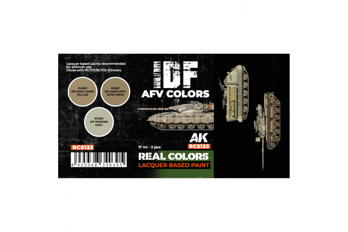 IDF AFV Colors SET - RCS133
