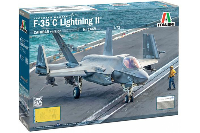 Model Kit letadlo 1469 - F-35C Lightning II (1:72)