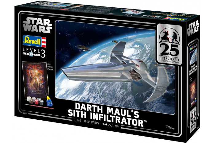 Gift-Set SW 05638 - EP1 Darth Maul's Sith Infiltrator - Limited Edition (1:120)