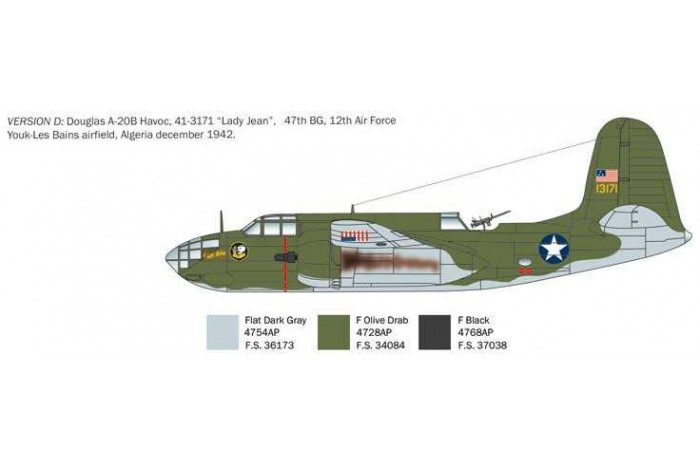 Model Kit letadlo 2656 - A-20B / Boston III (1:48)