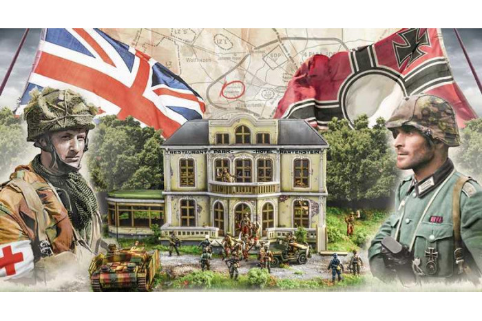 Model Kit diorama 6107 - Market Garden: Hotel Hartenstein (1:72)
