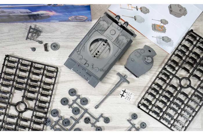 Quick Build tank J6041 - Tiger I (1:35)