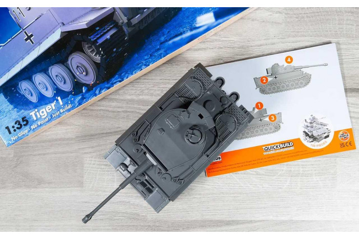 Quick Build tank J6041 - Tiger I (1:35)