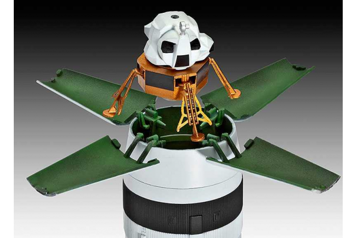 Plastic ModelKit vesmír 04909 - Saturn V (1:144)