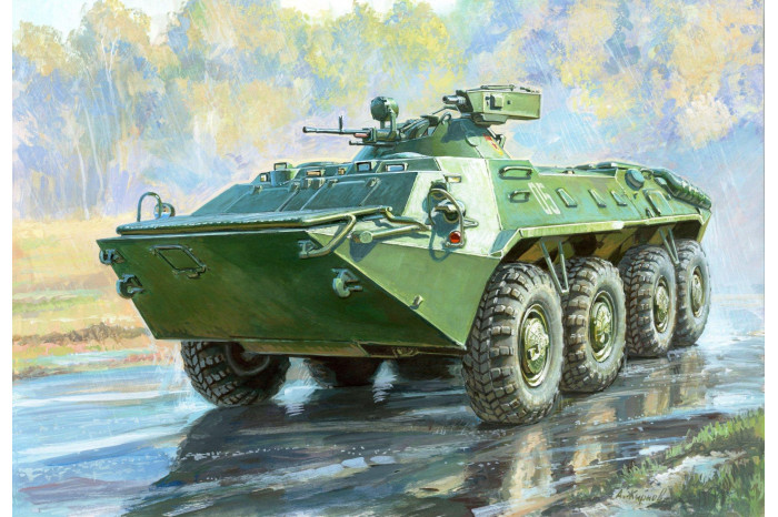 Model Kit military 3587 - BTR-70 with MA-7 Turret (1:35)
