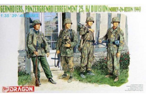 Model Kit figurky 6110 - GRENDADIERS Pz.Gren.Rgt.25 HJ DIV (1:35)