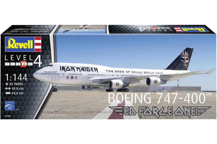 Plastic ModelKit letadlo 03780 - Boeing 747-400 Ed Force One (1:144)