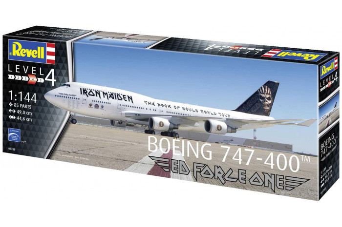 Plastic ModelKit letadlo 03780 - Boeing 747-400 Ed Force One (1:144)