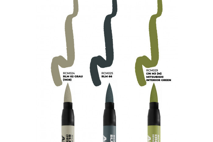 WWII AXIS AIRCRAFT COCKPIT COLORS - RCM110