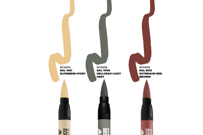 GERMAN TANKS INTERIOR COLORS - RCM107