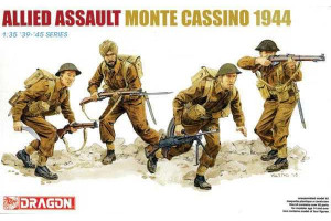 Model Kit figurky 6515 - ALLIED ASSAULT (MONTE CASSINO 1944) (1:35)