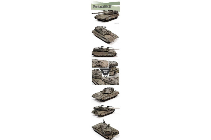 Model Kit tank 13429 - Merkava Mk. III (1:72)