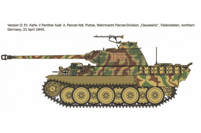 Model Kit military 7018 - Sd.Kfz. 171 Pz.Kpfw. V Panther Ausf. A (1:72)