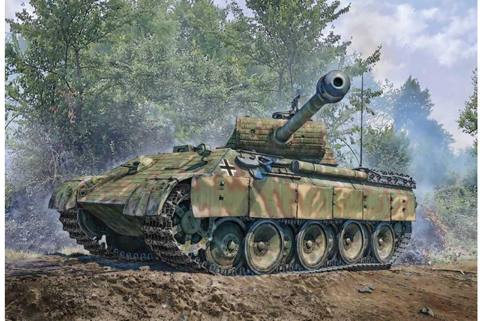 Model Kit military 7018 - Sd.Kfz. 171 Pz.Kpfw. V Panther Ausf. A (1:72)