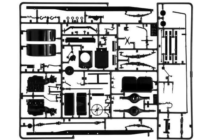 Model Kit truck 3966 - Opel Blitz Tank Truck (1:24)