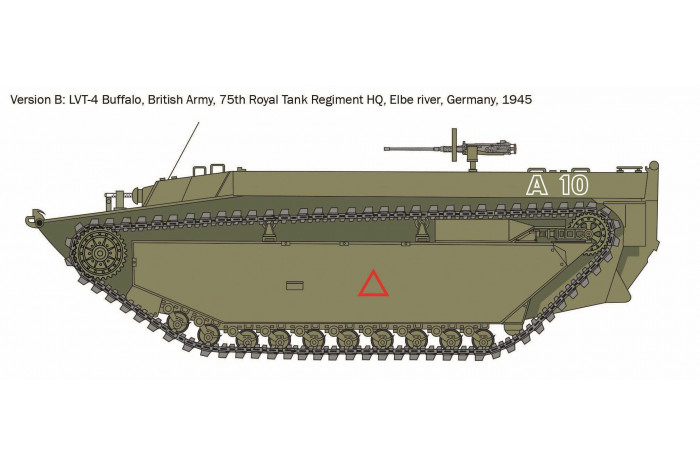 Model Kit military 6752 - LVT-4 Water Buffalo (1:35)