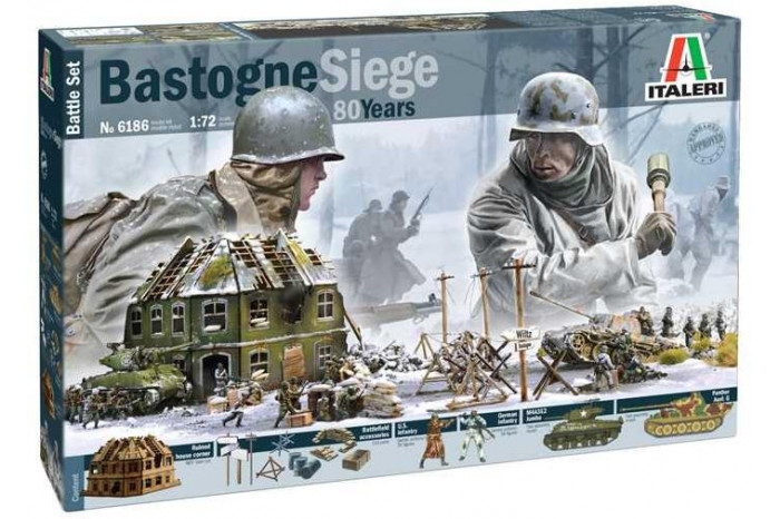 Model Kit diorama 6186 - Bastogne Siege 80 Years (1:72)