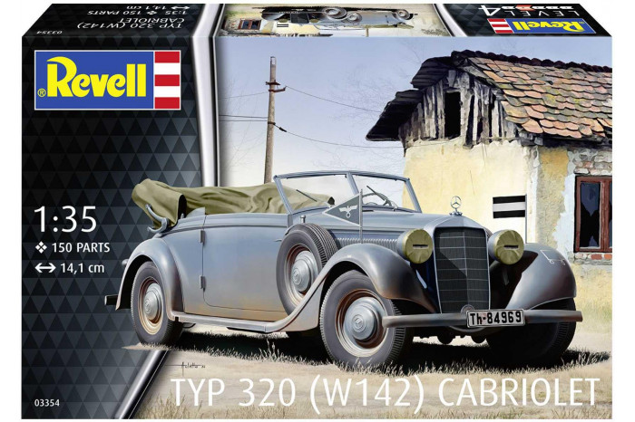 Plastic ModelKit auto 03354 - Typ 320 (W142) Cabriolet (1:35)