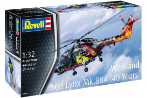 Plastic ModelKit vrtulník 03806 - Westland Lynx - Special painting (1:32)