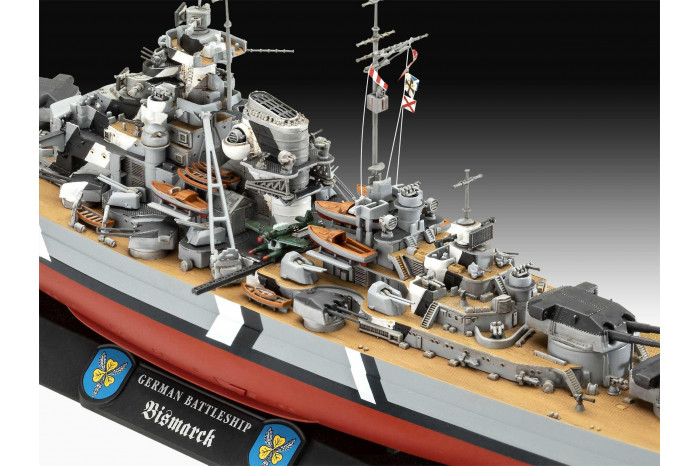 Gift-Set loď 05637 - The Legendary Bismarck (1:700 + 1:1200)