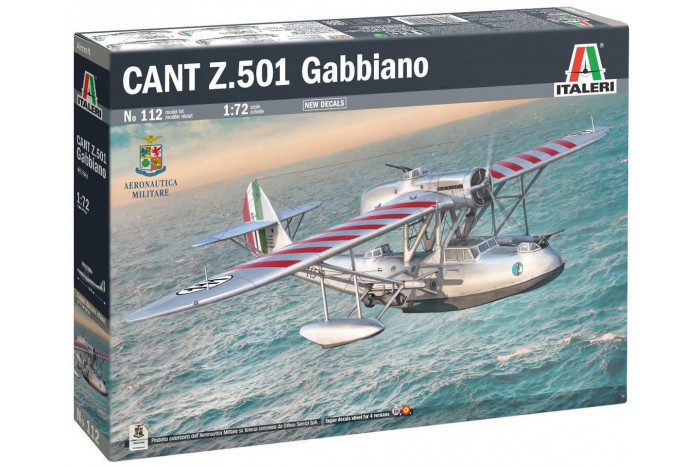 Model Kit letadlo 0112 - CANT Z-501 Gabbiano (1:72)