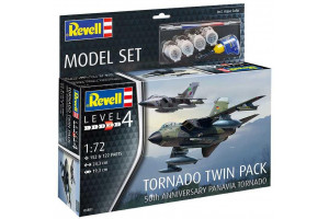 ModelSet letadlo 63801 - Tornado 50th Anniversary Twinpack (1:72)