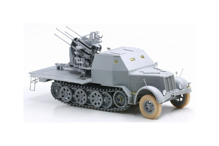 Sd.Kfz.7/1 2cm Flakvierling 38 w/Armor Cab (2 in 1) (1:35) - 6533